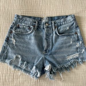 Women’s Agolde Parker Cutoff Shorts
